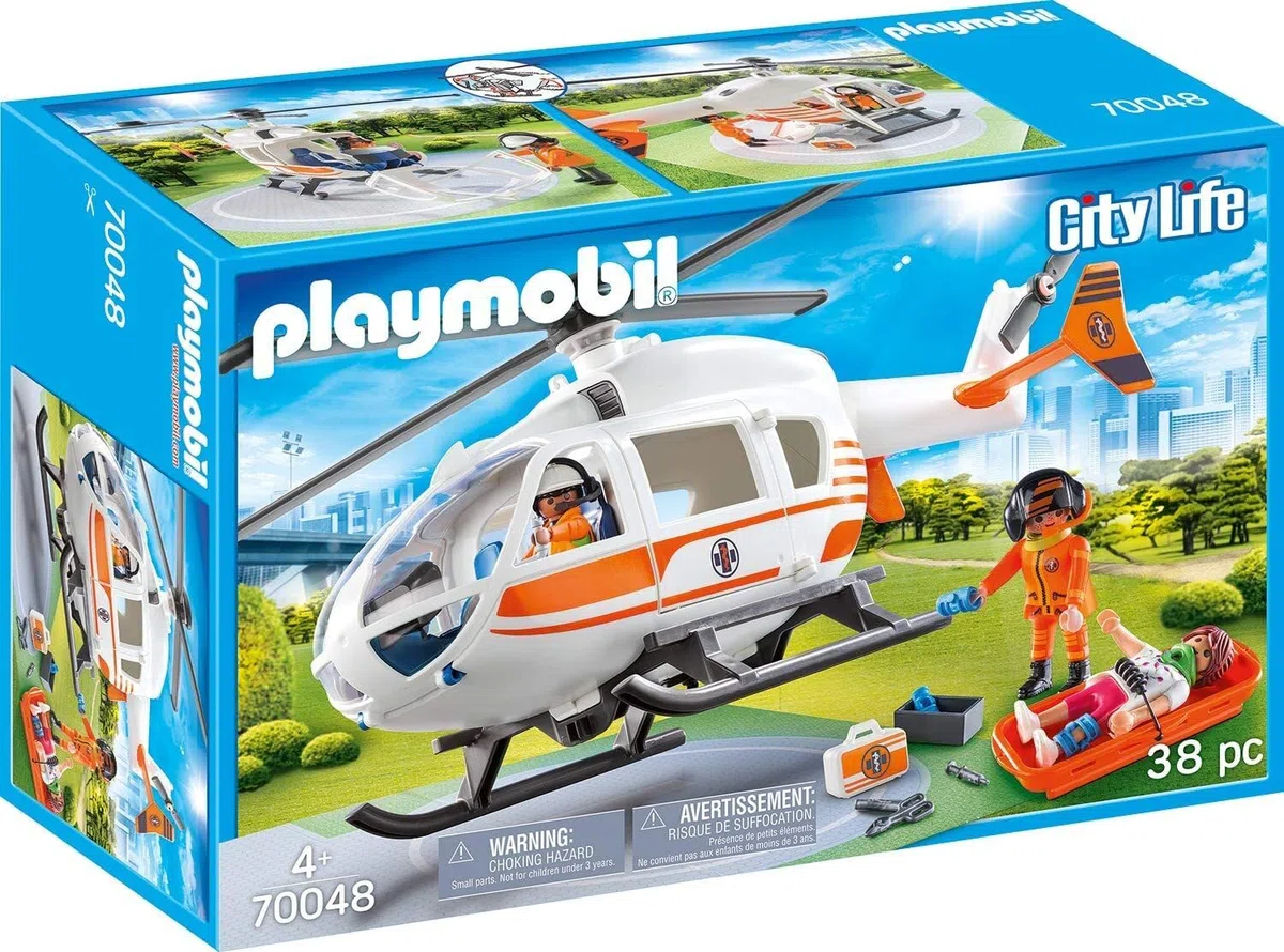 PLAYMOBIL City Life 70048, Elisoccorso, dai 4 Anni