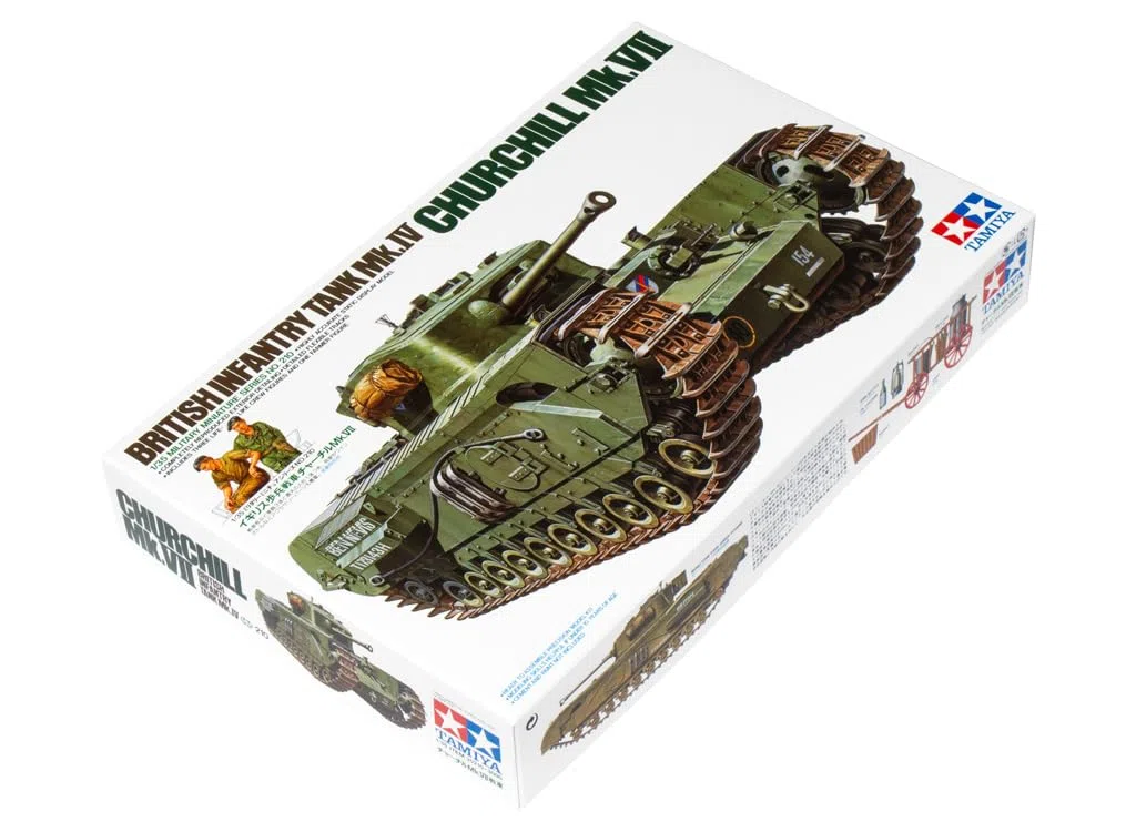 Tamiya British Churchill VII Tank 1:35 - Modellino in plastica