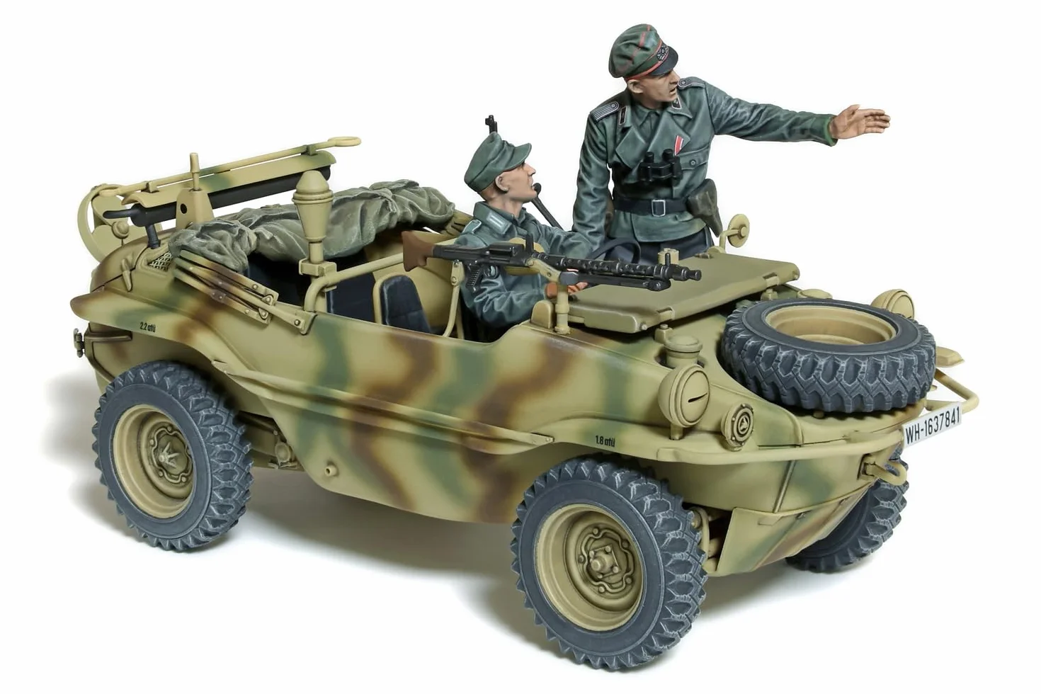 Tamiya 35393 1:35 Dt. Schwimmwagen T166 breit - Kit di modellismo, Hobby, Militare, in plastica, modello da esposizione