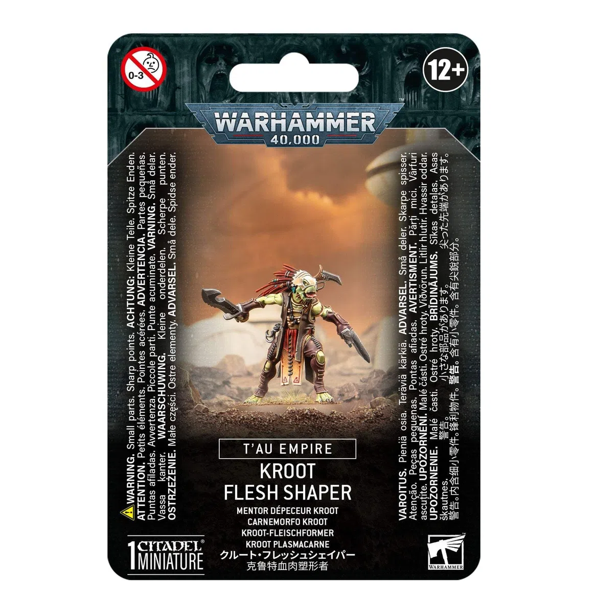 Warhammer - Kroot Flesh Shaper: T'au Empire Miniature Wargame Model Set, Età 16+