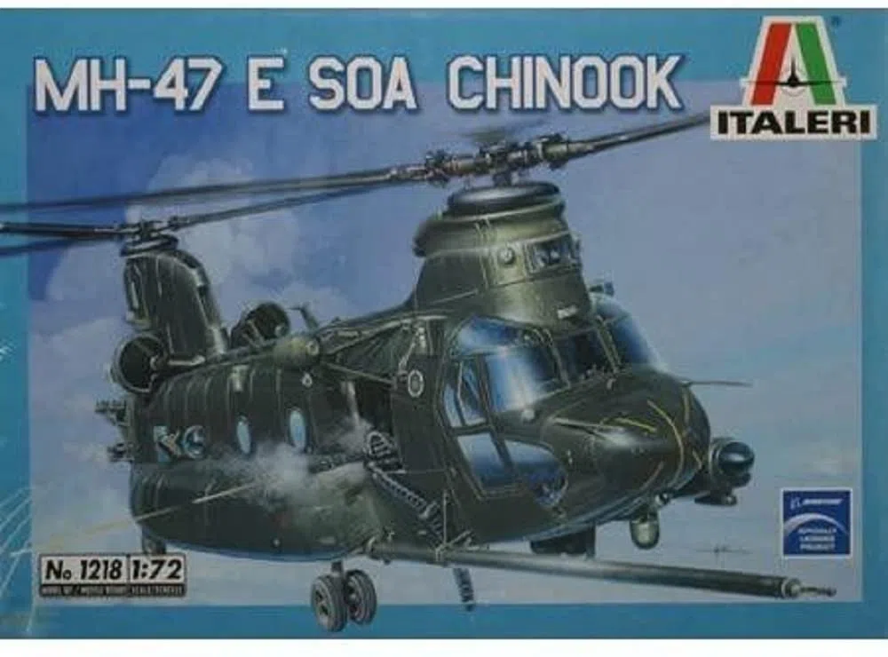 Italeri 1218 - Mh-47 E Soa Chinook Model Kit Scala 1:72