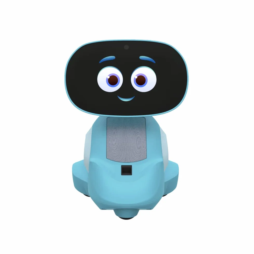 Miko 3: Smart Robot per bambini basato sull'intelligenza artificiale| Robot STEM per apprendimento e formazione con app di coding + Giochi illimitati + Blu programmabile