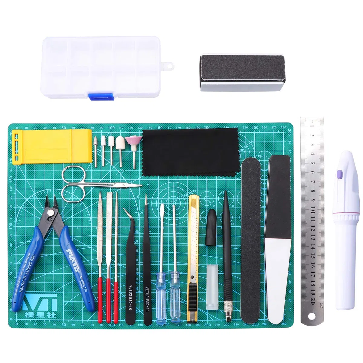 HSEAMALL 26PCS Modeler Strumenti di base Gundam Model Assemble Tools Kit Hobby Building Craft Set