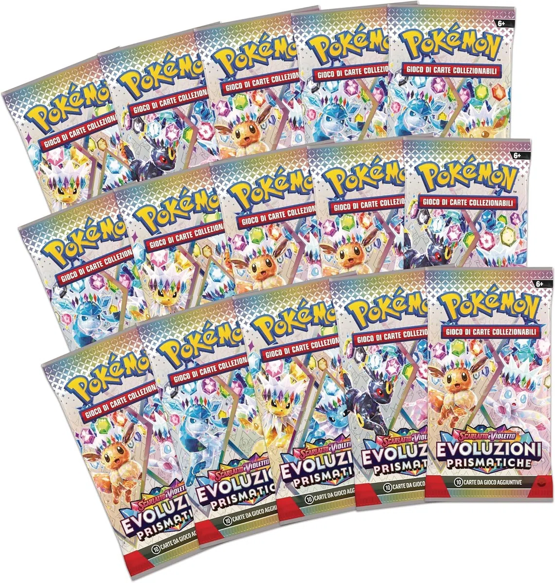 Pokémon Super Premium Collection Evoluzioni Prismatiche ITA – Collezione Pokémon GCC Italiano Premium Box + 100 Soft Sleeves By Baruzcard