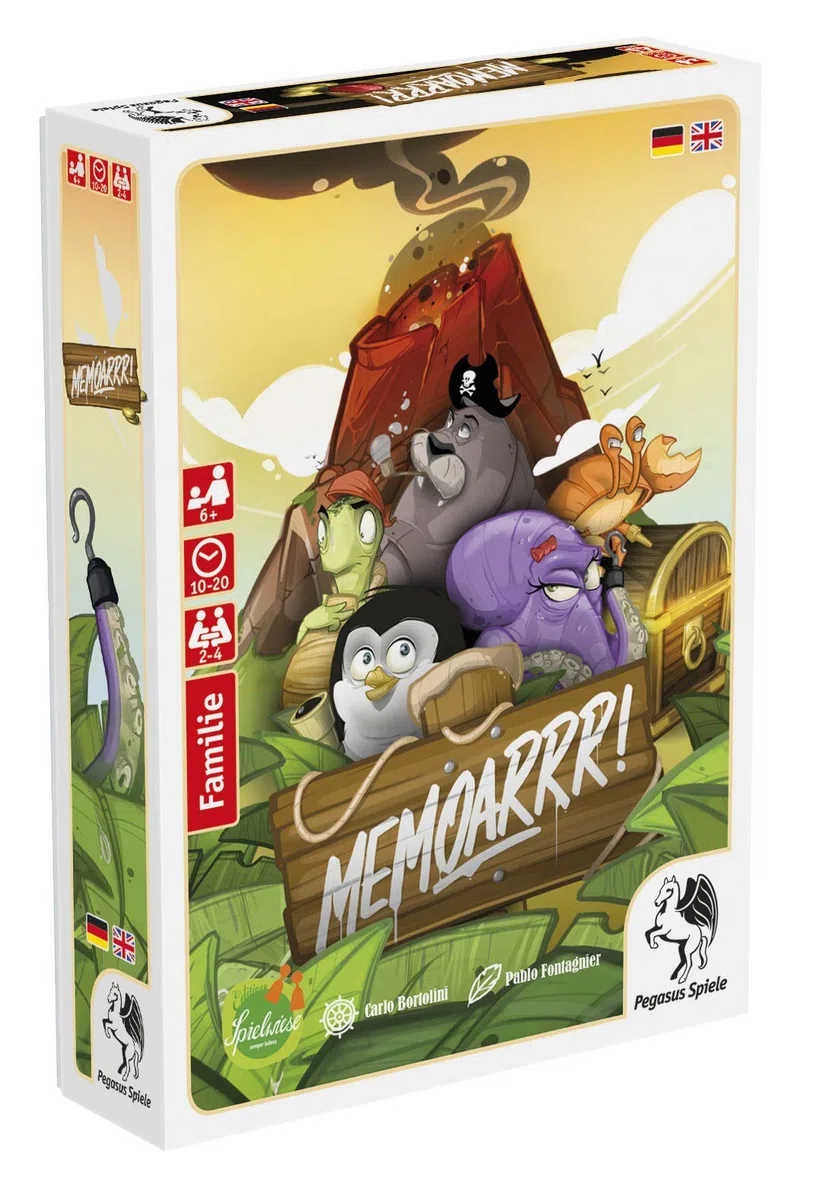 Pegasus Spiele 18324 G memoarrr., Gioco di Carte