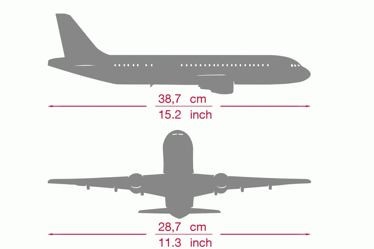 Herpa Snap-Fit Modellino di aereo LOT Polish Airlines Embraer E195 - SP-LND, miniatura in scala 1:100, pezzo da collezione, modello con base, plastica