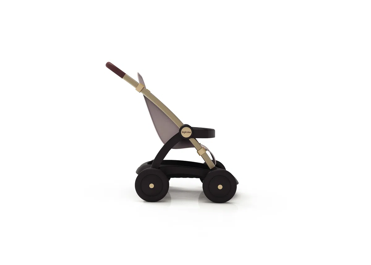 Smoby - Inglesina Passeggino Baby Iridio, telaio in metallo, seduta in tessuto, per bambini dai 18 mesi, 7600254083