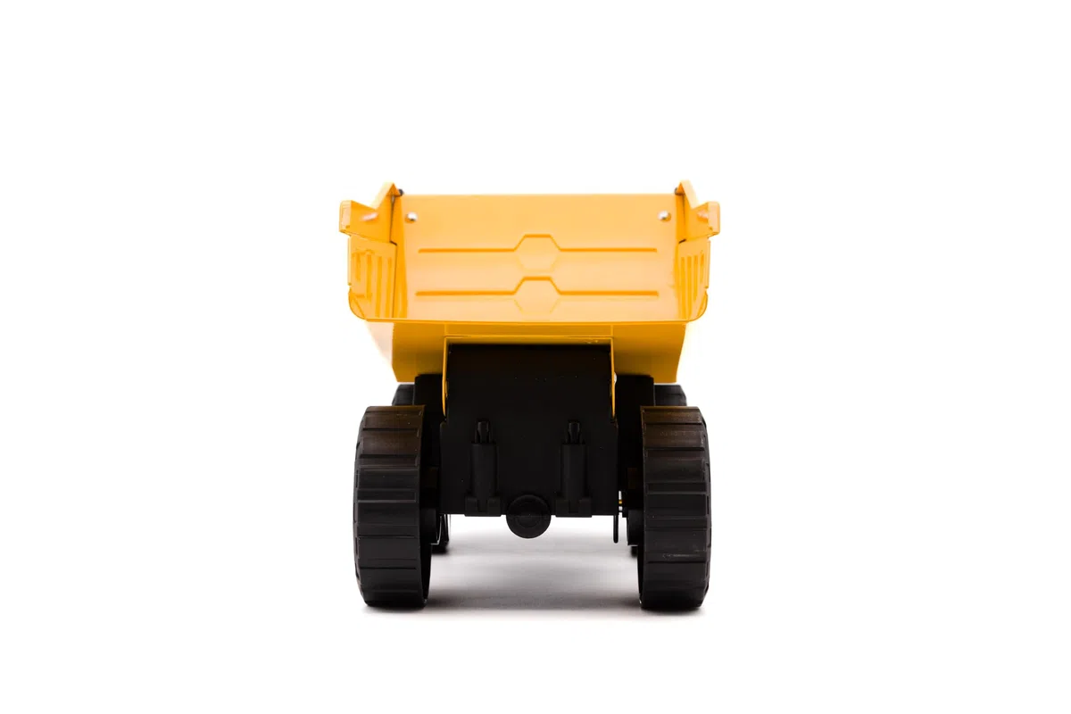 CatToysOfficial Camion Ribaltabile in Acciaio | Veicolo da Cantiere Giocattolo di 30 cm | Macchina Giocattolo Robusta con Cassone Ribaltabile | Per Giocare in Casa e All’Aperto – Gioco Bimbo 3 Anni