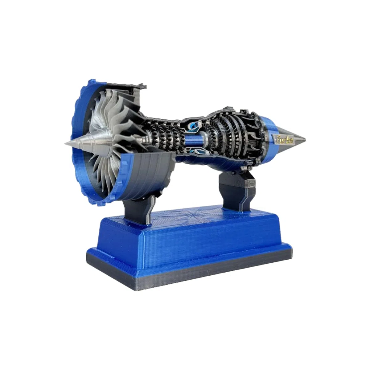 Modello Di Motore Turbofan - Modello Funzionante Simulato Motore Aeroplano | Oggetto Da Collezione, Giocattolo Costruttivo Realistico Per Adulti, Studenti, Adolescenti, Ragazze E Ragazzi