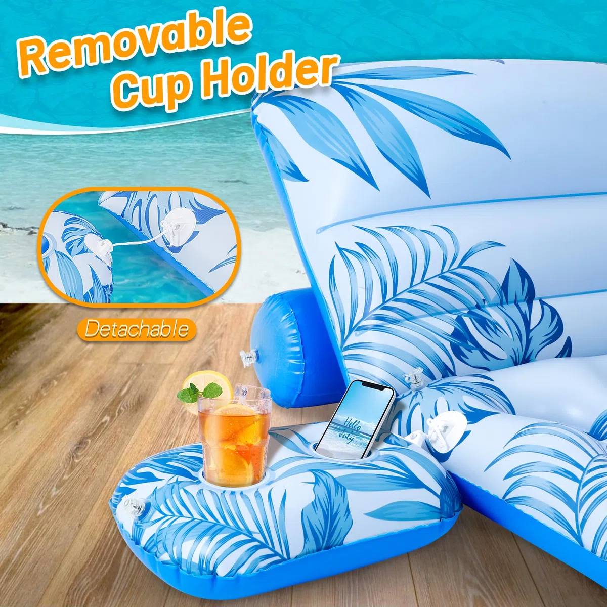 Materassino Piscina - Materassino Gonfiabile Mare - Piscina Gonfiabile Adulti - Poltrona Gonfiabili per Piscina Amaca Gonfiabile Mare Materassini Gonfiabili Mare - Amaca Piscina
