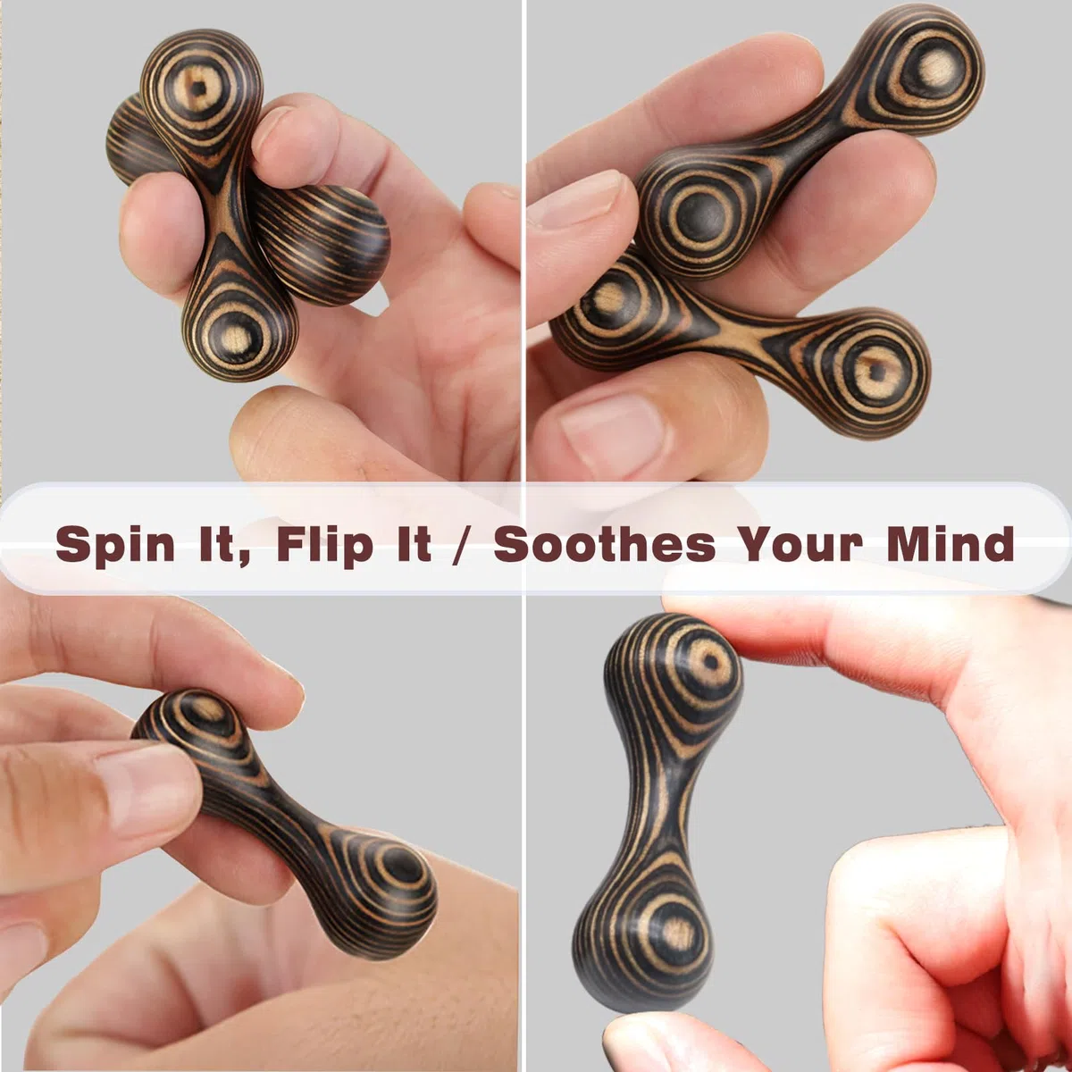 Giocattolo di legno di Knucklebone Fidget per adulti