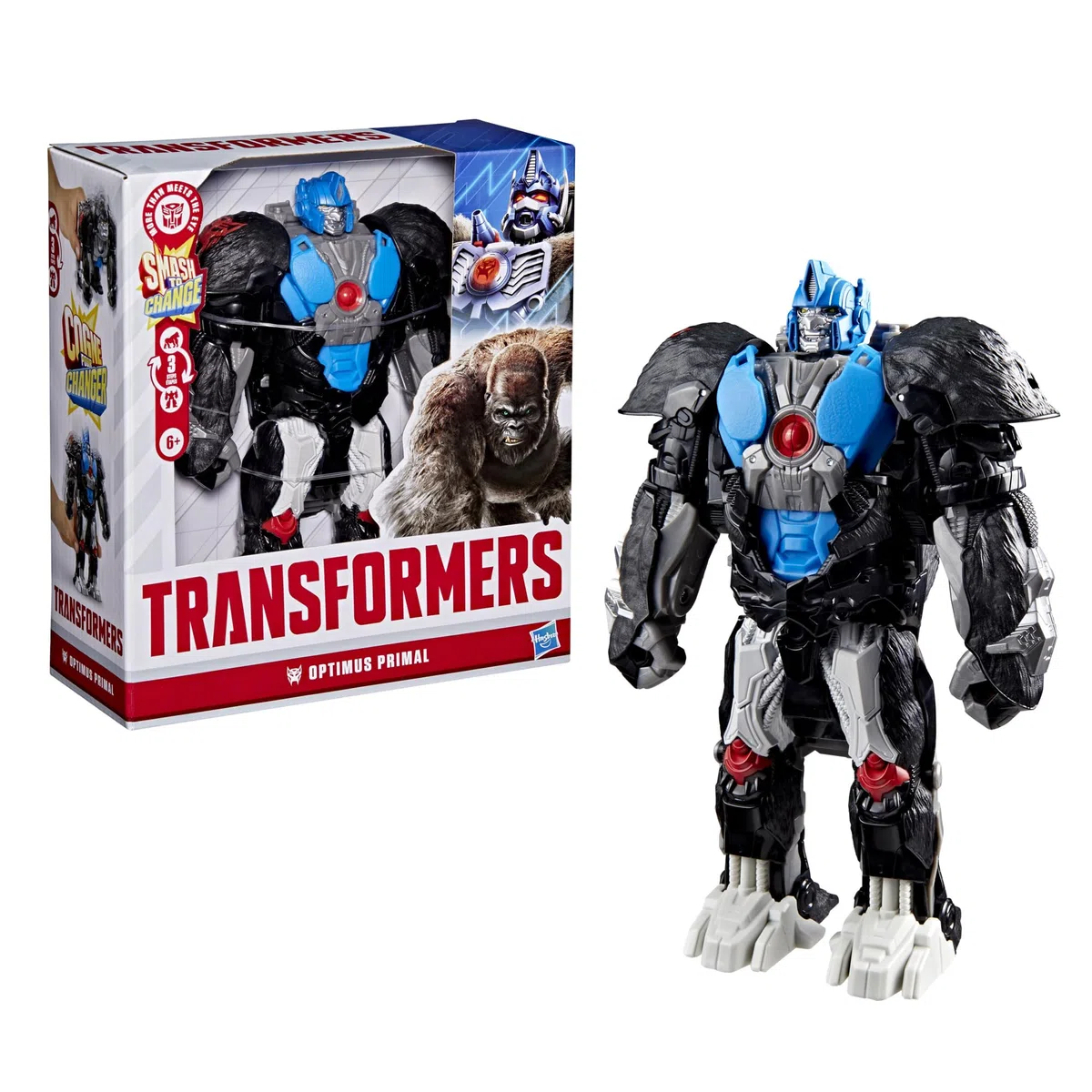 Transformers Smash Changers, Optimus Primal, Action Figure