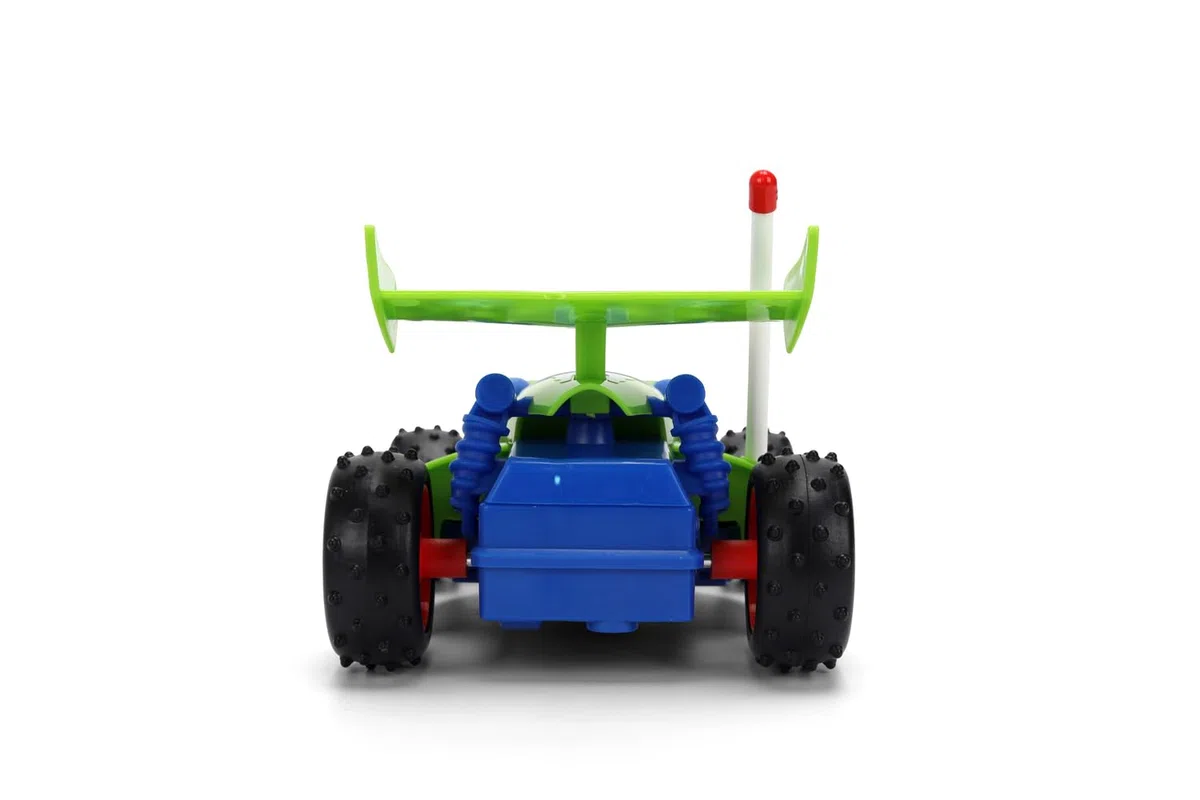 Jada Disney Pixar Toy Story Auto telecomandata Buggy 14 cm, facile da usare, 2,4 GHz, 1 canale, giocattolo per bambini +2 anni (9336838314R00)