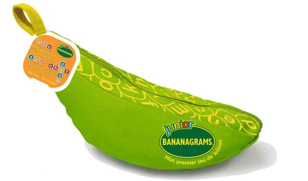BANANAGRAMS il mio Primo Gioco di Lettere, 91098, Verde (Versione Francese)
