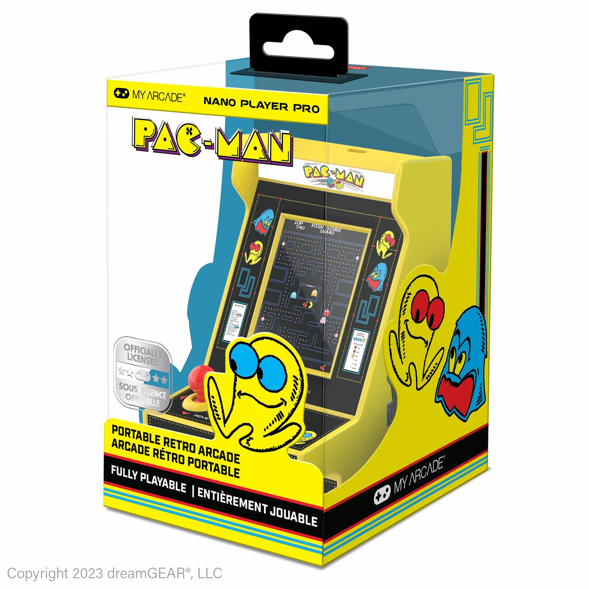 NANO PLAYER PRO 2.4", PORTABLE RETRO ARCADE