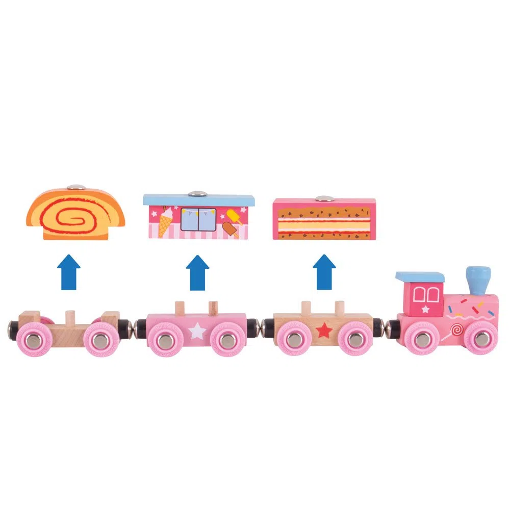 Bigjigs Rail Trenino dei Dolci