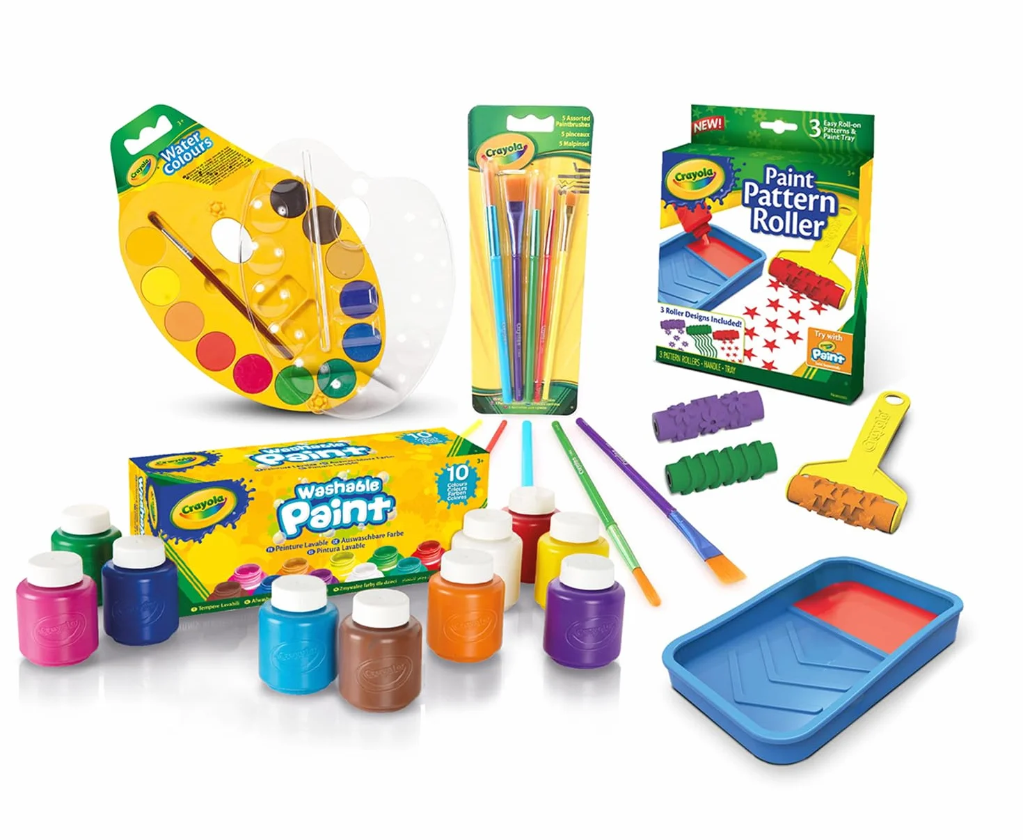 CRAYOLA® Set Attività Tempera Stravagante, Art & Craft, Pittura per la scuola e per la casa, regalo per bambini, età 5, 6,7,8,9+