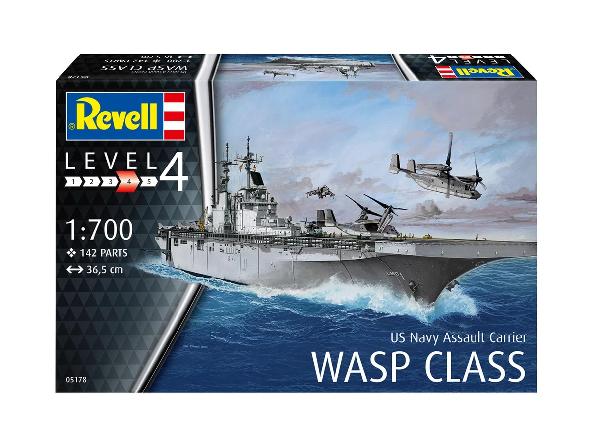 Revell Tescoma US Navy Assault Carrier Wasp Class