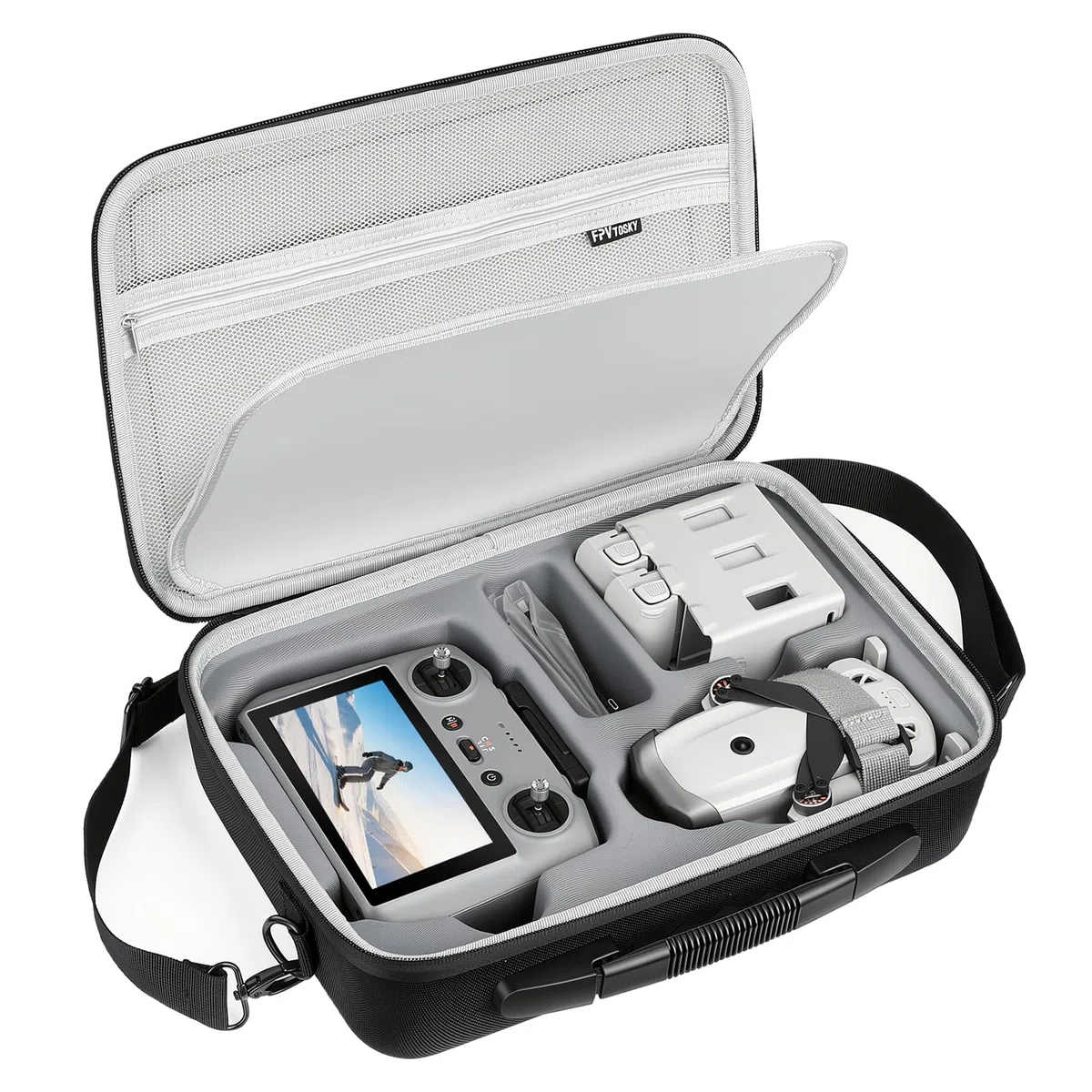 FPVtosky Lito X1 - Borsa portatile per DJI Lito X1 Fly More Combo, compatibile con RC 2 accessori telecomando [Solo borsa]