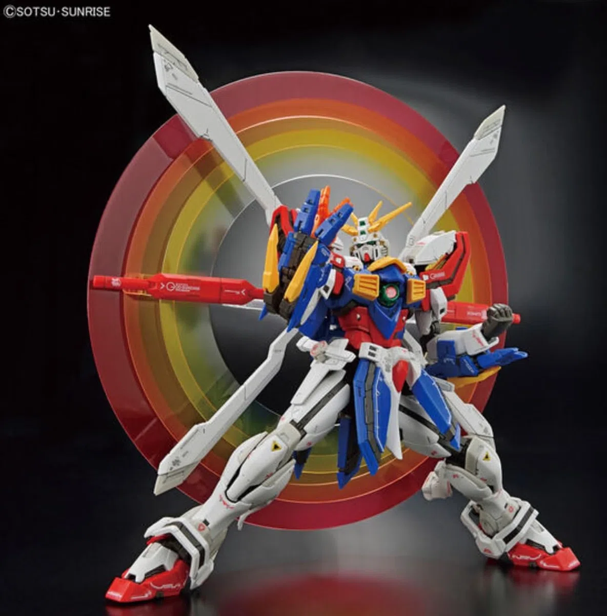Bandai Model Kit Gundam - RG 1/144 God Gundam - di modellini