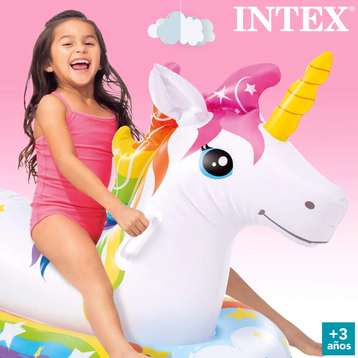 Intex 57552 Cavalcabile Unicorno 1636 x 86 cm