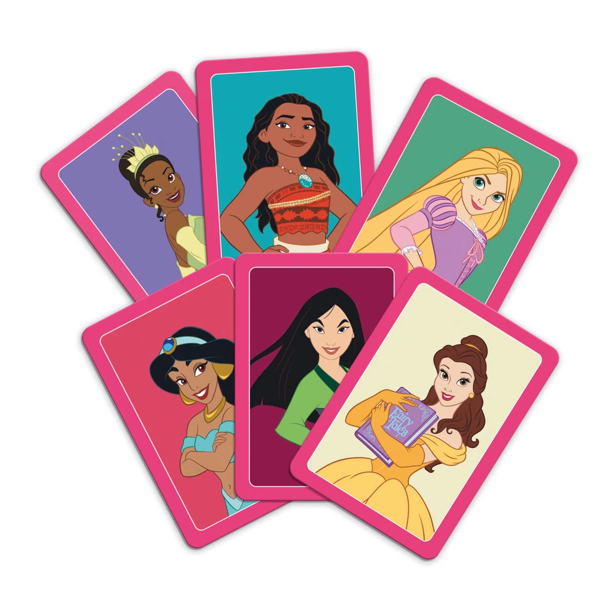 Top Trumps Disney Princesses Match - Giochi per Bambini Disney Principesse 4 Anni Di Più - Partita Logica Gioco 2 Giocatori - Giochi Strategia - Gioco Vassoio