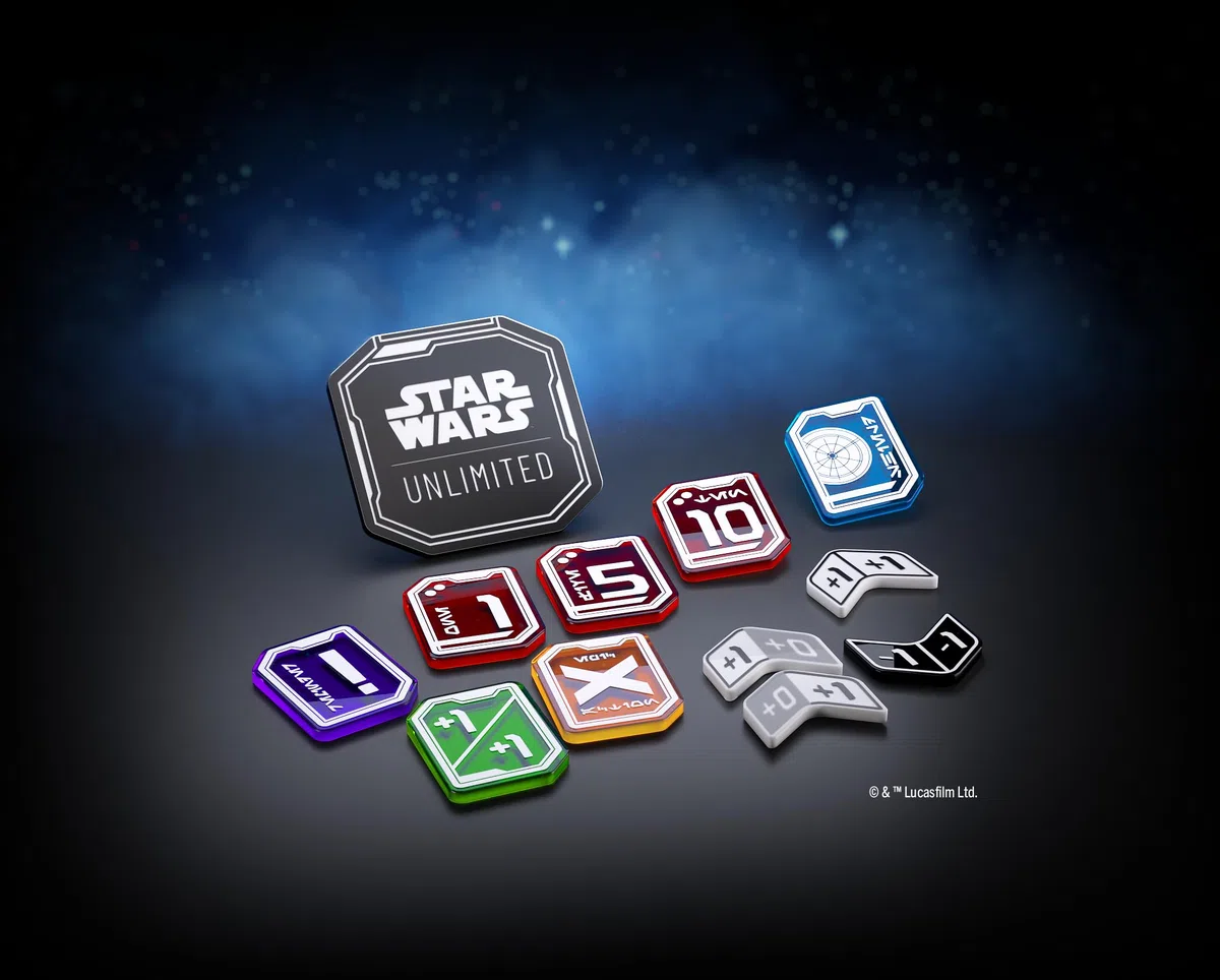 Gamegenic GGS560111 - Star Wars: Unlimited Acrylic Tokens