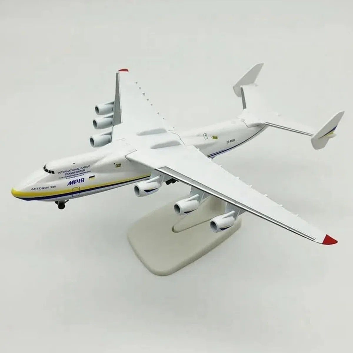 Jevina Giocattoli aerei da collezione, lega , Antonov An-225 Mriya, modello di aereo, replica in scala 1:400