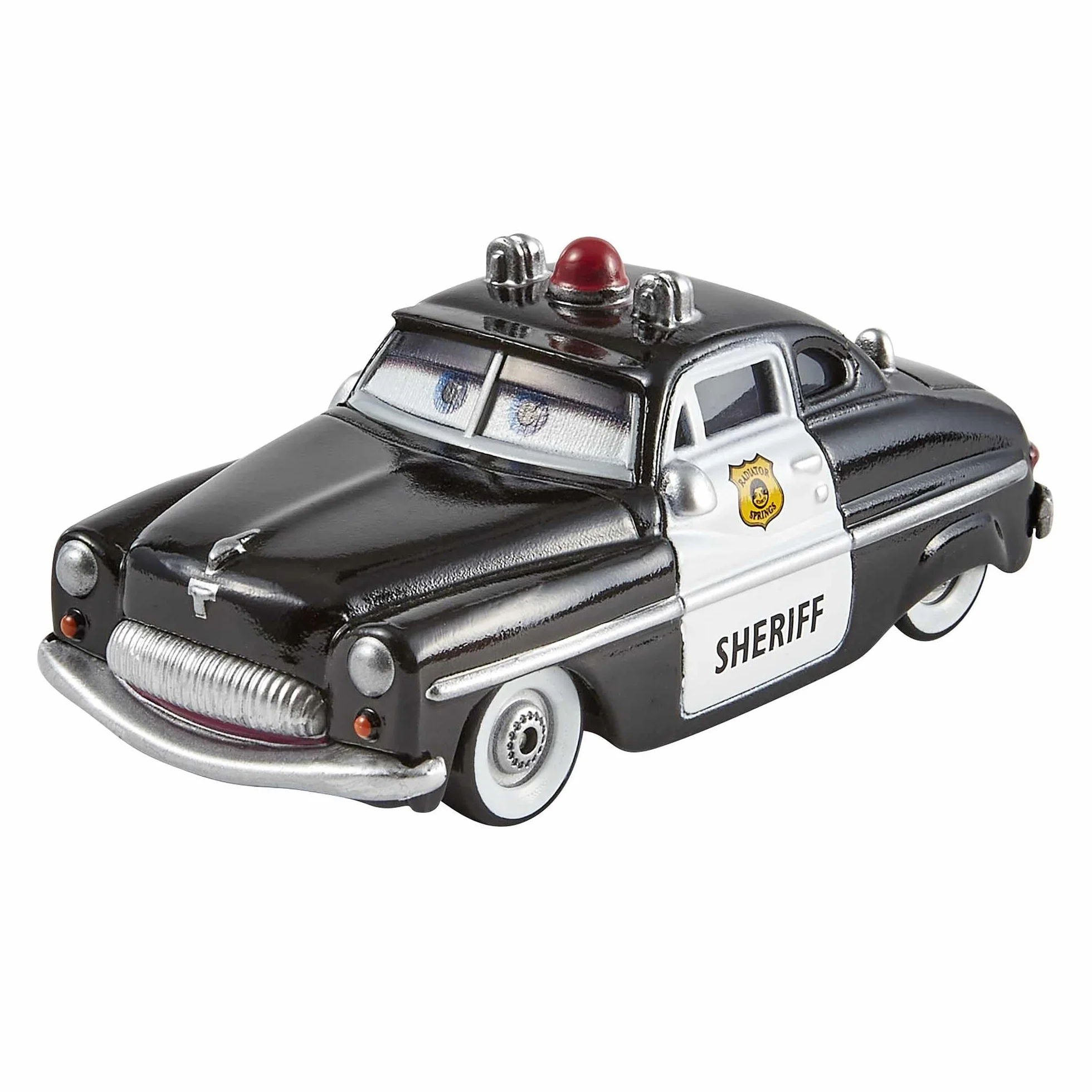 Mattel Disney Pixar Cars- Confezione da 3 Veicoli Radiator Springs, con Macchinine Saetta McQueen, Sceriffo e Cricchetto, Giocattolo per Bambini 3+ Anni, HBW14