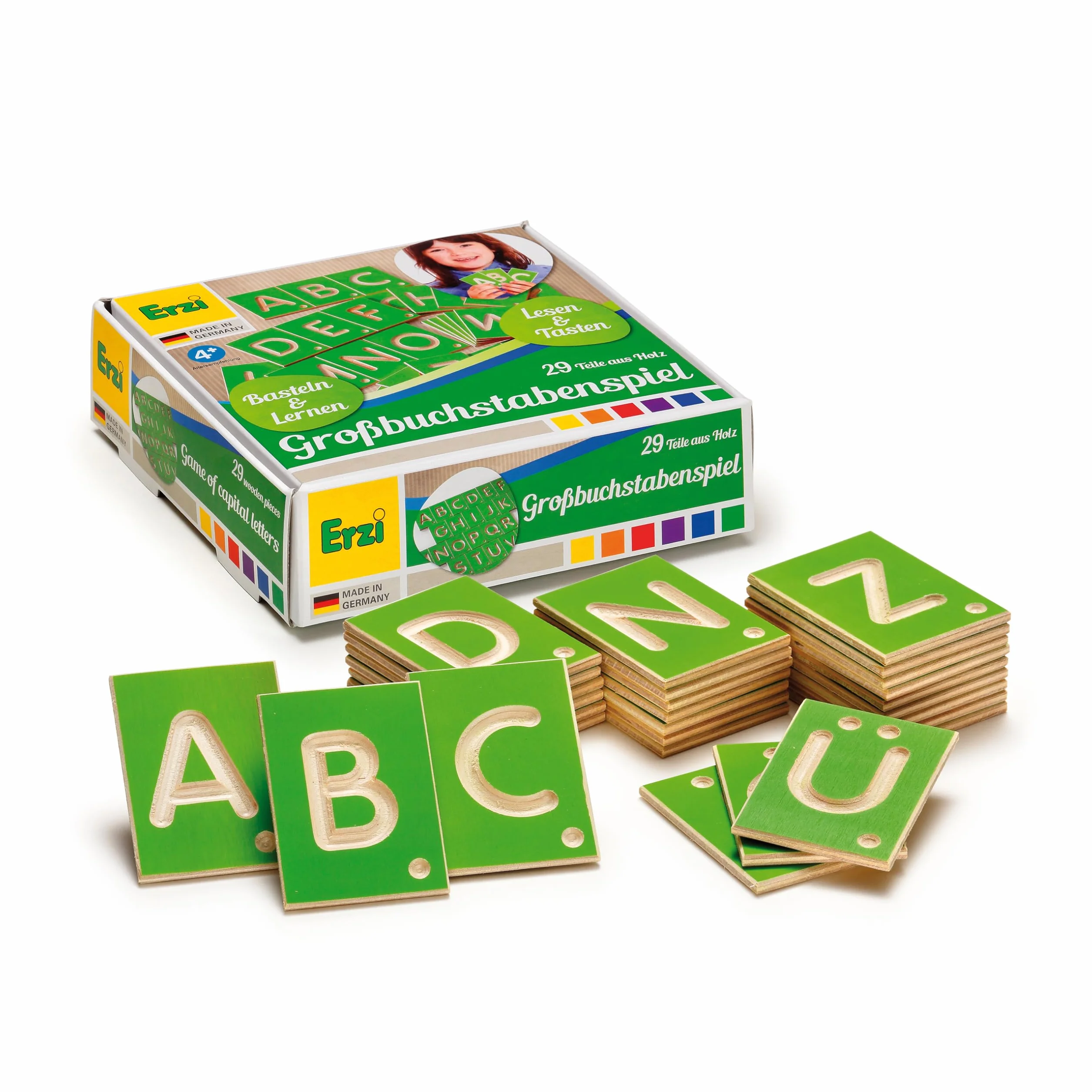 Erzi FUNLAB - Gioco Educativo Lettere Maiuscole