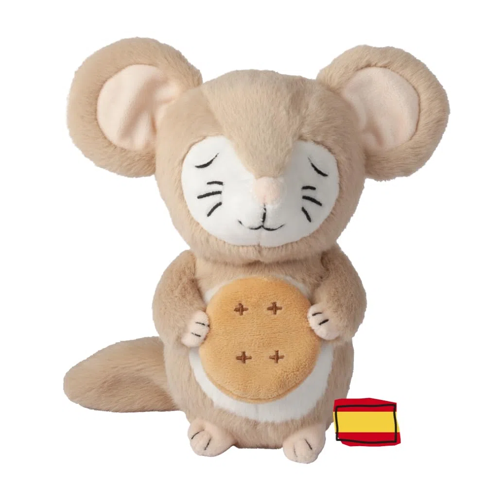 FABA Peluche - Tutti a dormire con Oscar! - Storie Sonore per Bambini e Ragazze 10 Mese+, Riproduzione con Narrativa e FABA+, Giocattolo Educativo, Versione spagnola