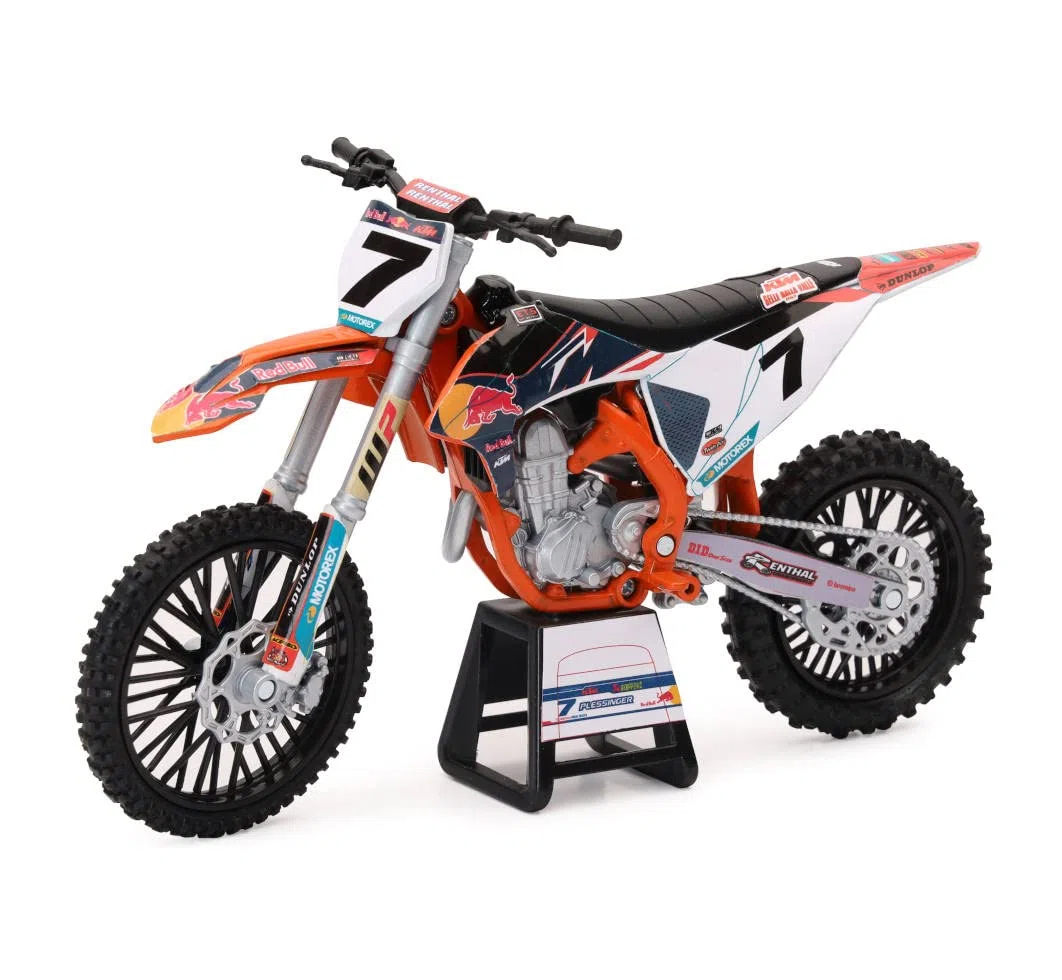 Moto New Ray 1:12 Compatibile con KTM 450 SX-F Red Bull KTM #7 Aaron Plessinger 58363