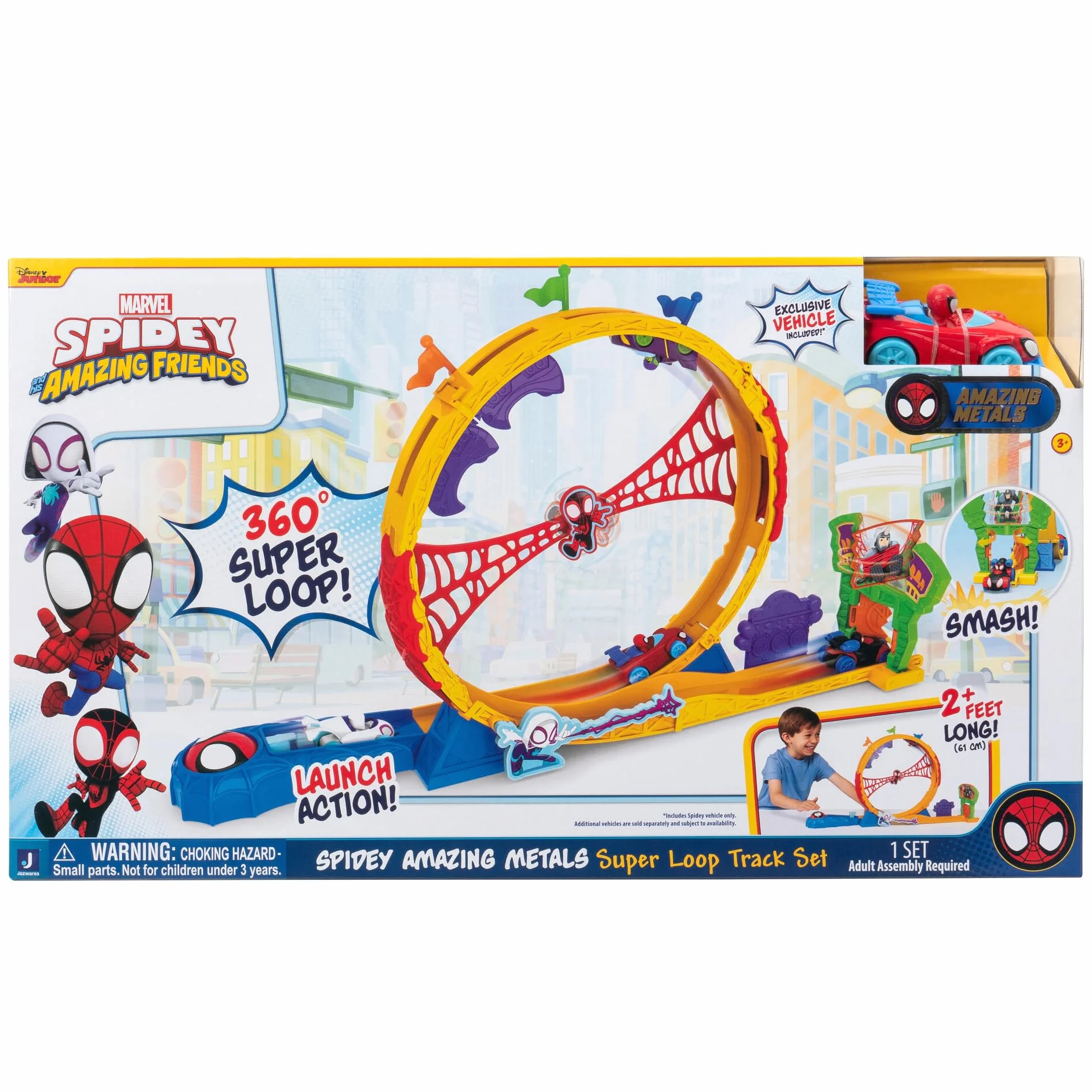 Spidey - Amazing Metals Super Loop Track Set