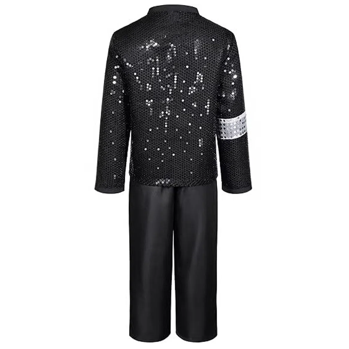 Generico Accessori per costume da pop star per bambini, ballerini anni '80, set cosplay con jazz, discoteca, pop star, costume per la Giornata mondiale del libro