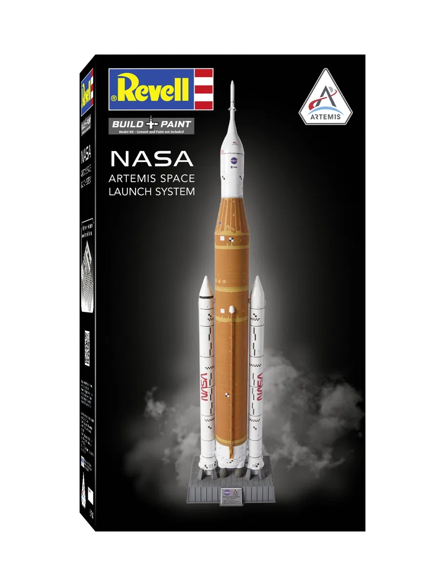 Revell 03760 NASA Artemis Space Launch System (SLS) scala 1:144 - Kit modello in plastica non costruita/non verniciata