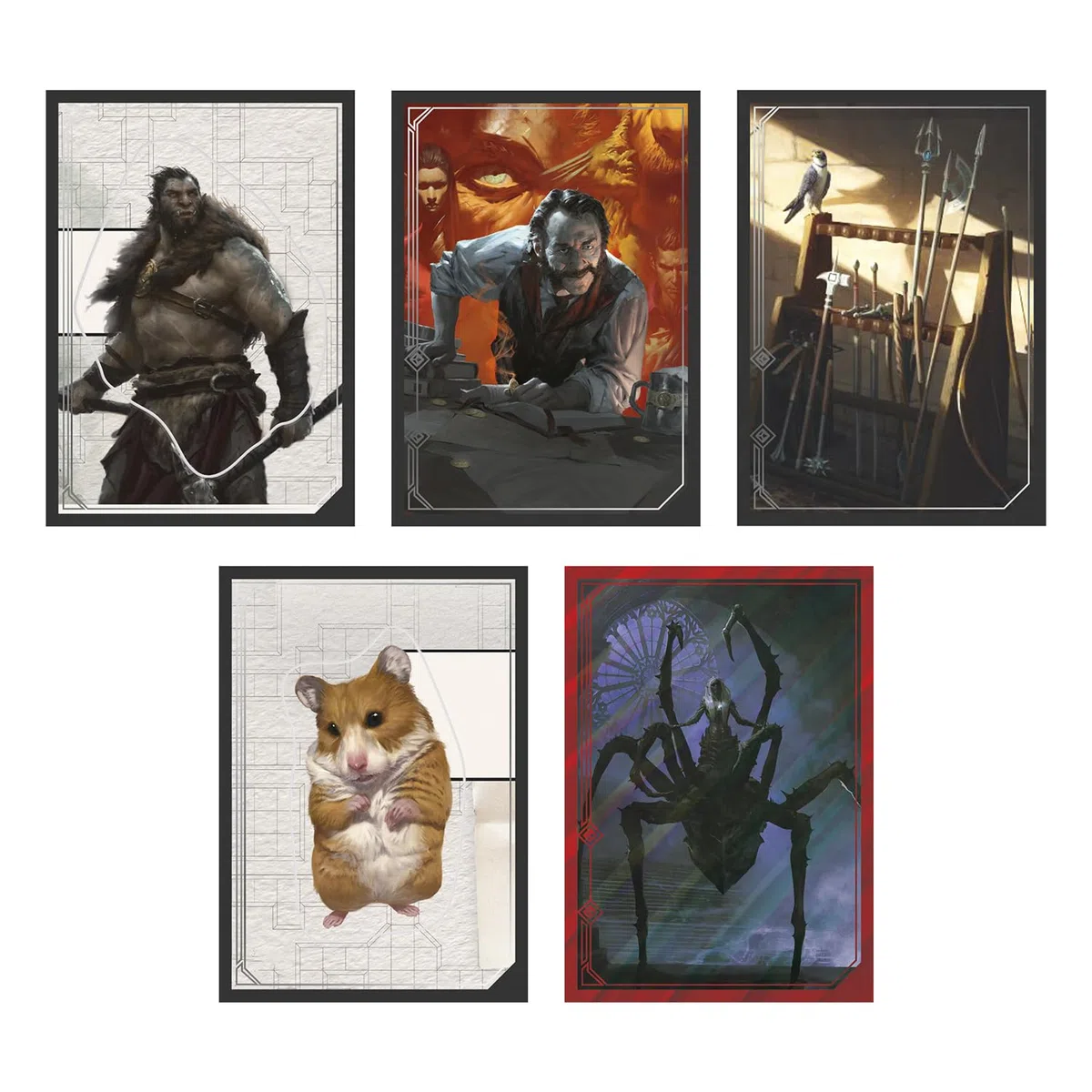 Panini - Dungeons and Dragons: Adesivi da collezione, 36 confezioni, Fantasy/Avventura, Carta, Viola, Adesivo, Indoor