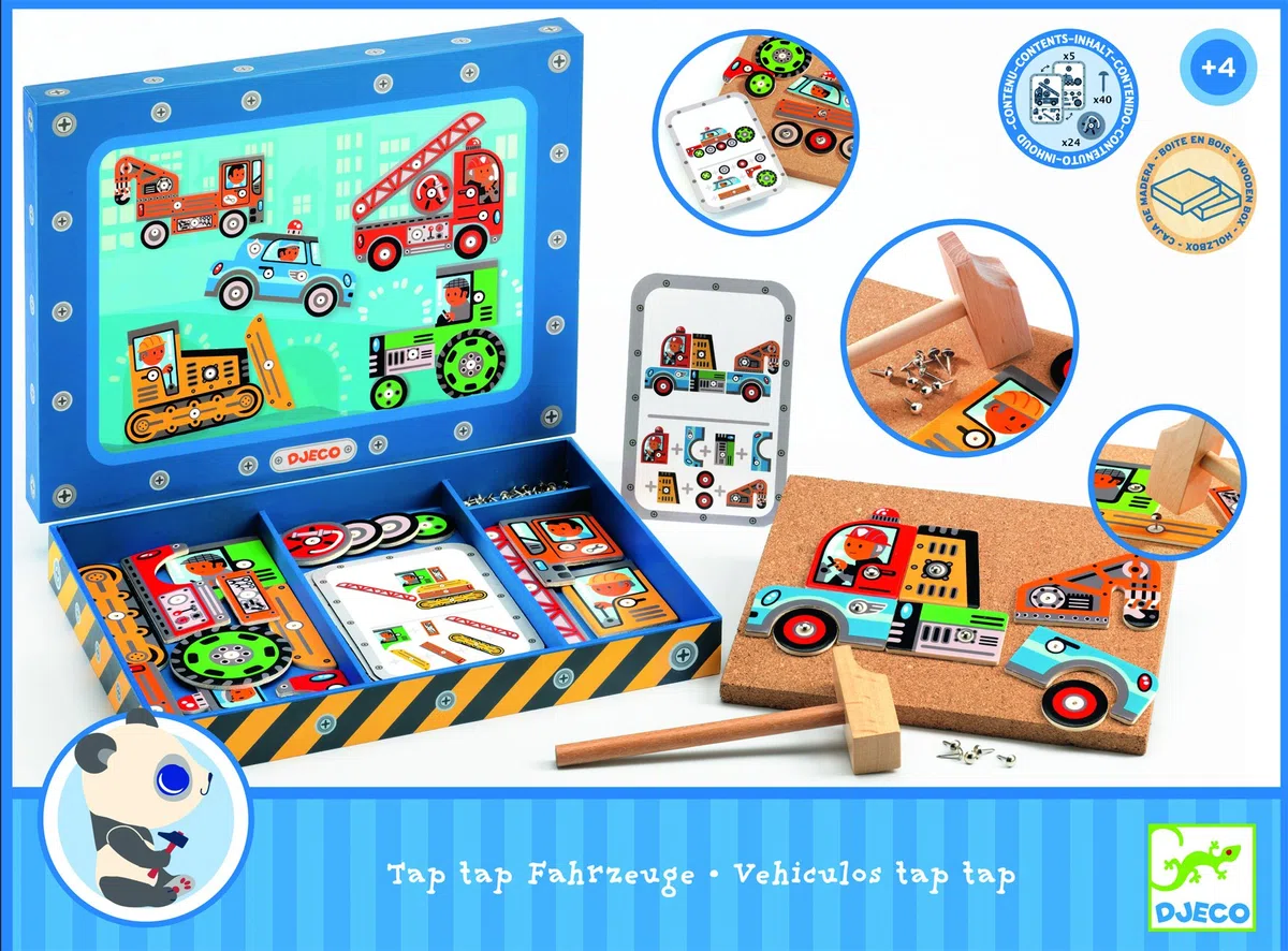 Djeco - Tap Tap Set veicoli