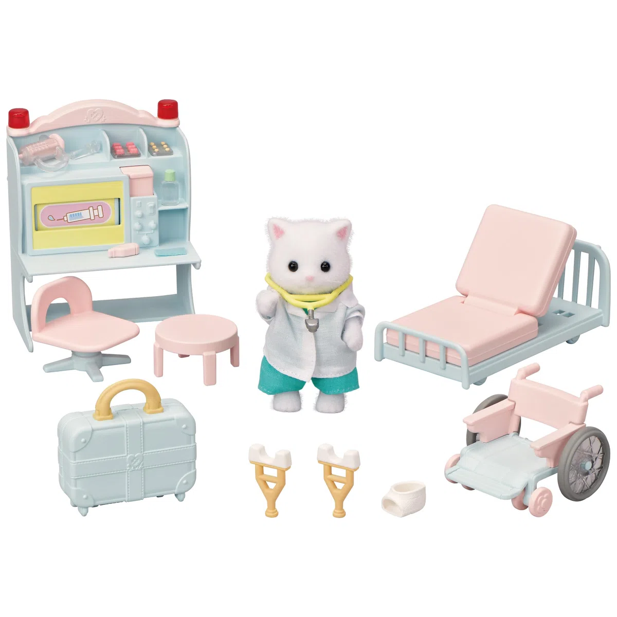 Sylvanian Families, 5705, Set Dottore del Villaggio