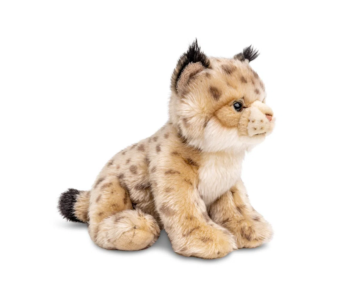 Uni-Toys - Lincs Junges, seduto – 22 cm (altezza) – gatto di peluche – peluche