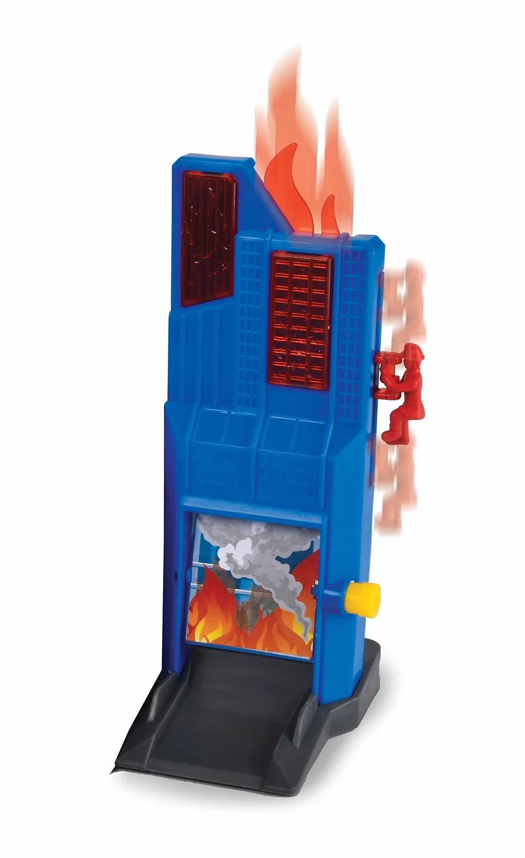 Dickie Toys 203719021 Vigili del Fuoco e della Polizia – Garage con 2 Auto Giocattolo con Ascensore, Luce Blu, Sirena, Funzione Estinzione, per Bambini dai 3 Anni, Multicolore