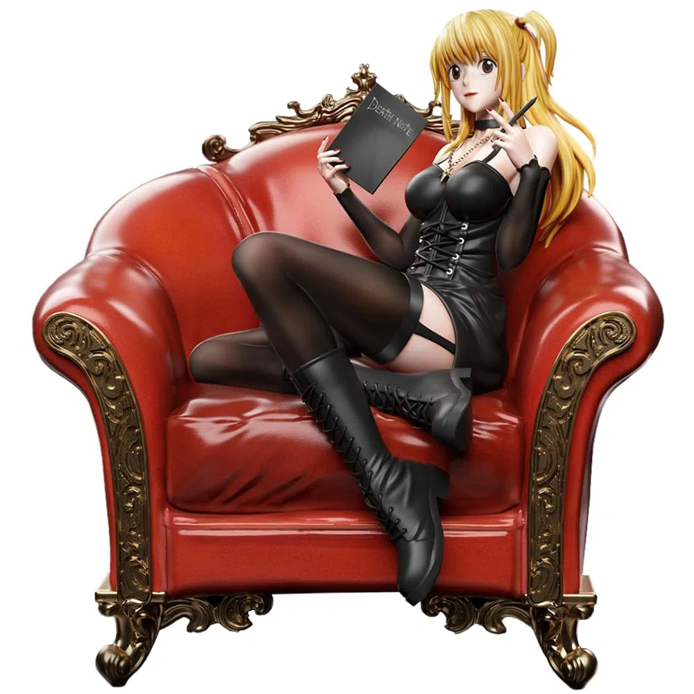 Amane Figure Anime Personaggio Statua L Seduto Posa da Collezione Action Figure Desktop Figurine Ornamenti