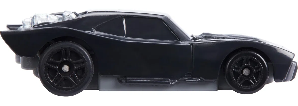 Hot Wheels - R/C Batmobile di Batman in Scala 1:64, Veicolo Radiocomandato con Controller USB Ricaricabile, Corse su Pista o Fuori Pista, Giocattolo per Bambini 5+ Anni, HBL43