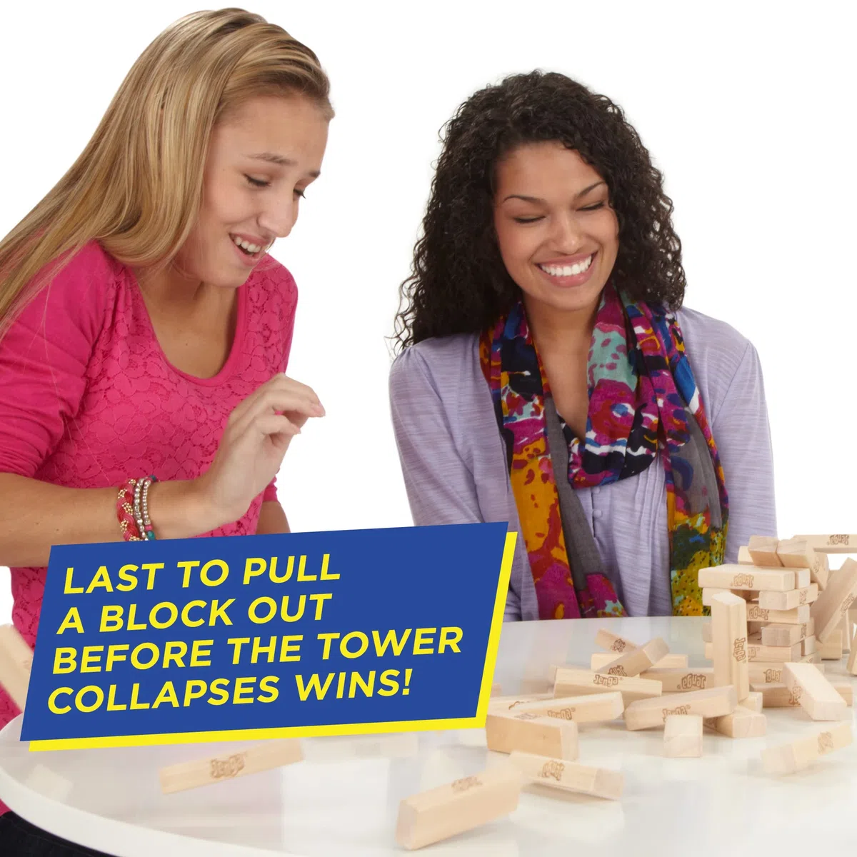 Hasbro - Jenga Gioco di Precisione e Abilità [Versione Inglese]