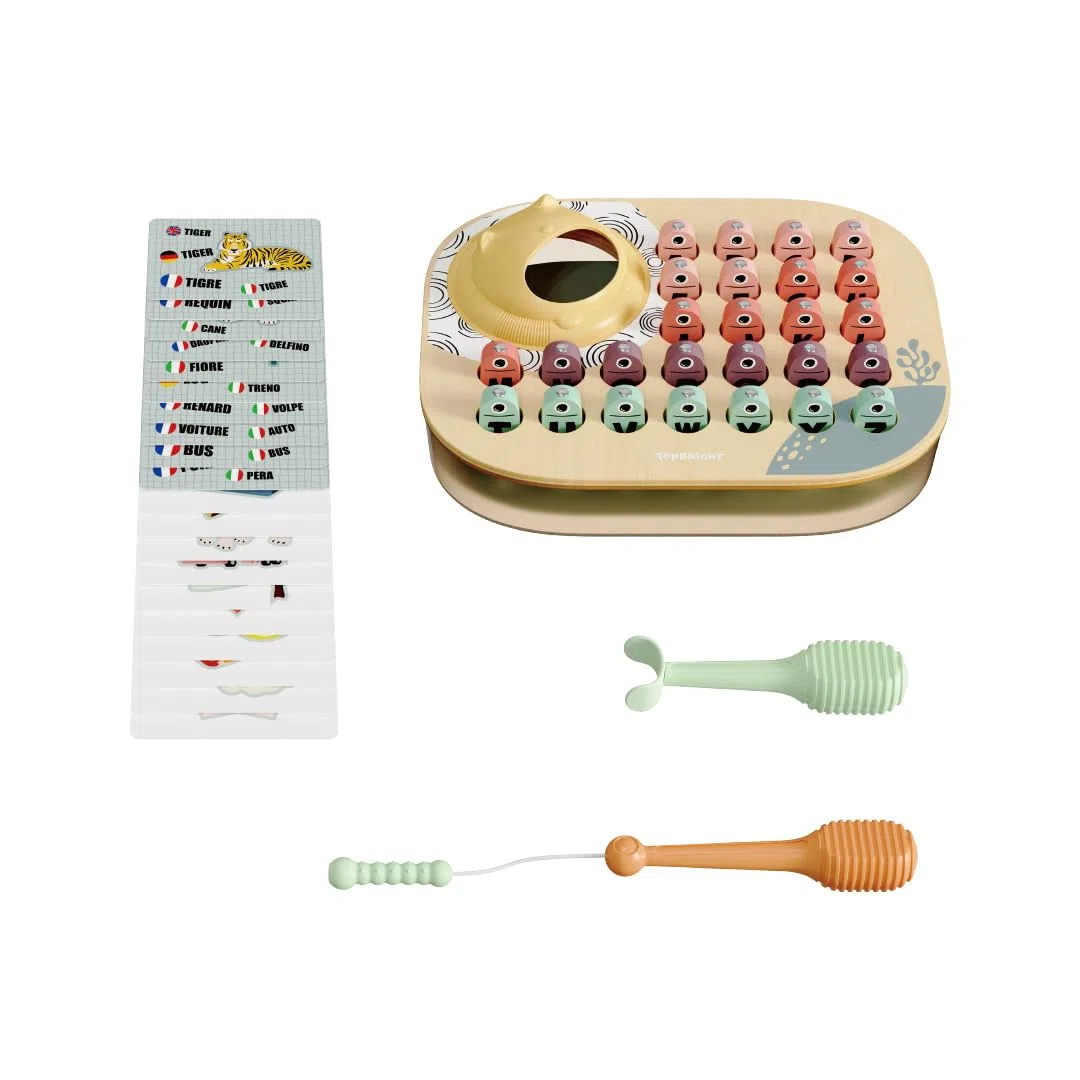 Topbright - 1211242023de0001 - Gioco educativo pesca ABC +24 mesi in legno