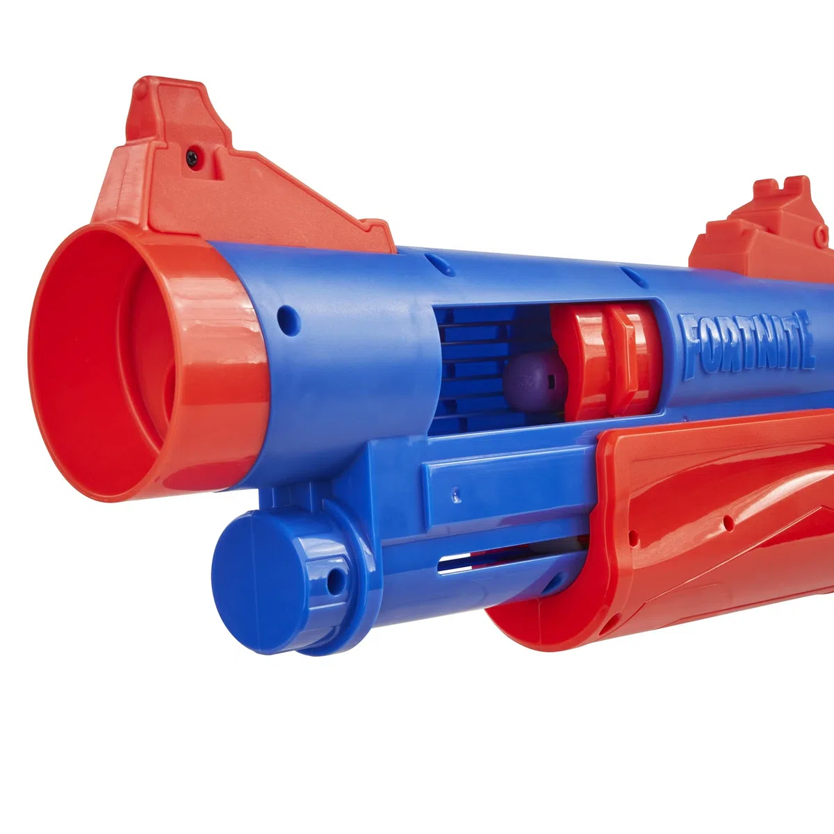 Nerf Fortnite Pump SG Blaster, Lancia-dardi Mega con Azione a Pompa, a retroricarica, 4 dardi Mega, per Bambini, Adolescenti, Adulti