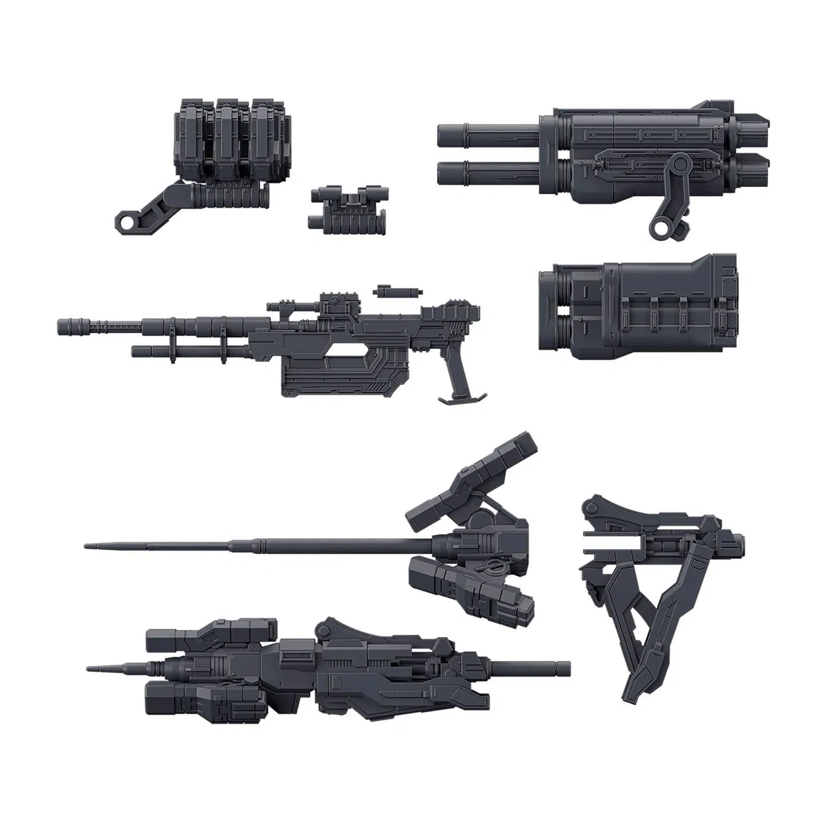 Bandai Hobby - Armored Core VI Fires of Rubicon - #02 Option Parts Set - Set di Armi 02 30 MM 1/144 Model Kit