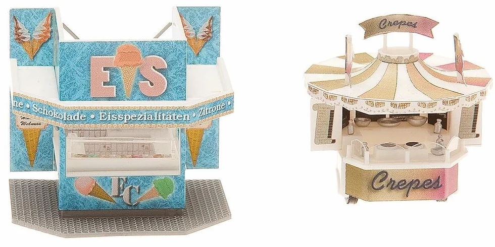 FALLER 140442 - Modellismo, Chioschetti mobili, 2 pz.