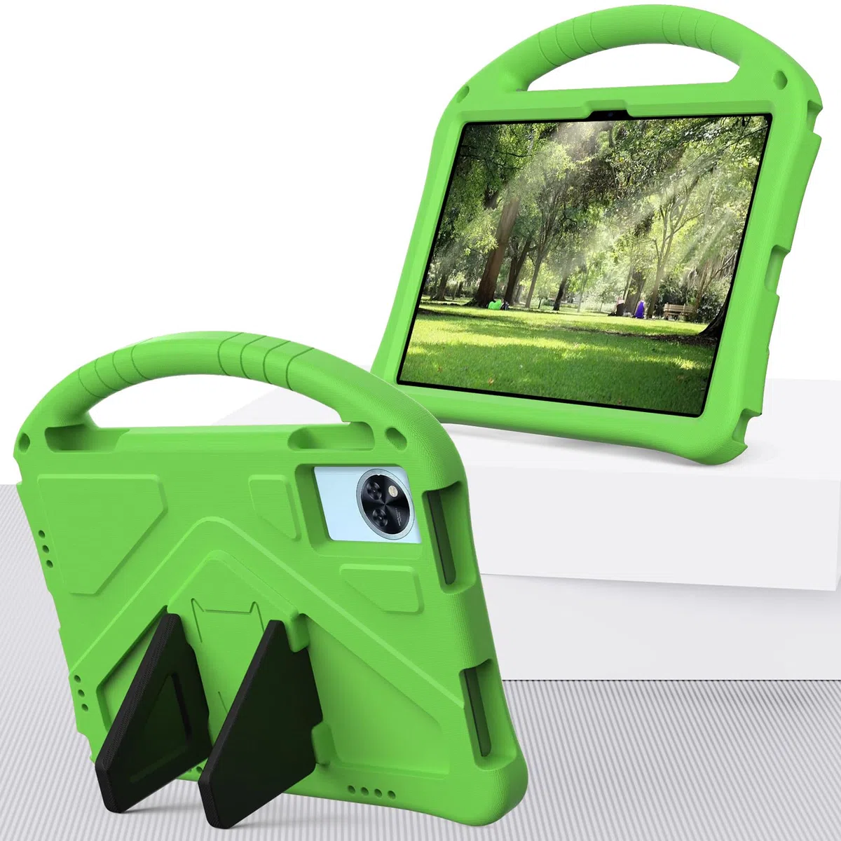 Custodia per tablet per bambini Doogee U11 Pro 11 pollici 2025 - Custodia protettiva resistente e leggera in EVA antiurto per U11 2025 (verde)