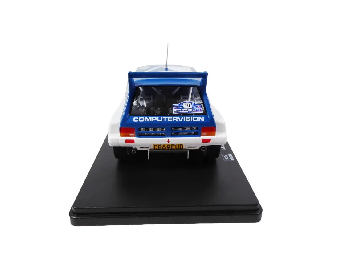 OPO 10 - Auto in Miniatura riprodotta in Scala 1/24 Compatibile per MG Metro 6R4 Pond - RAC Rally GB 1985 - RVQ21