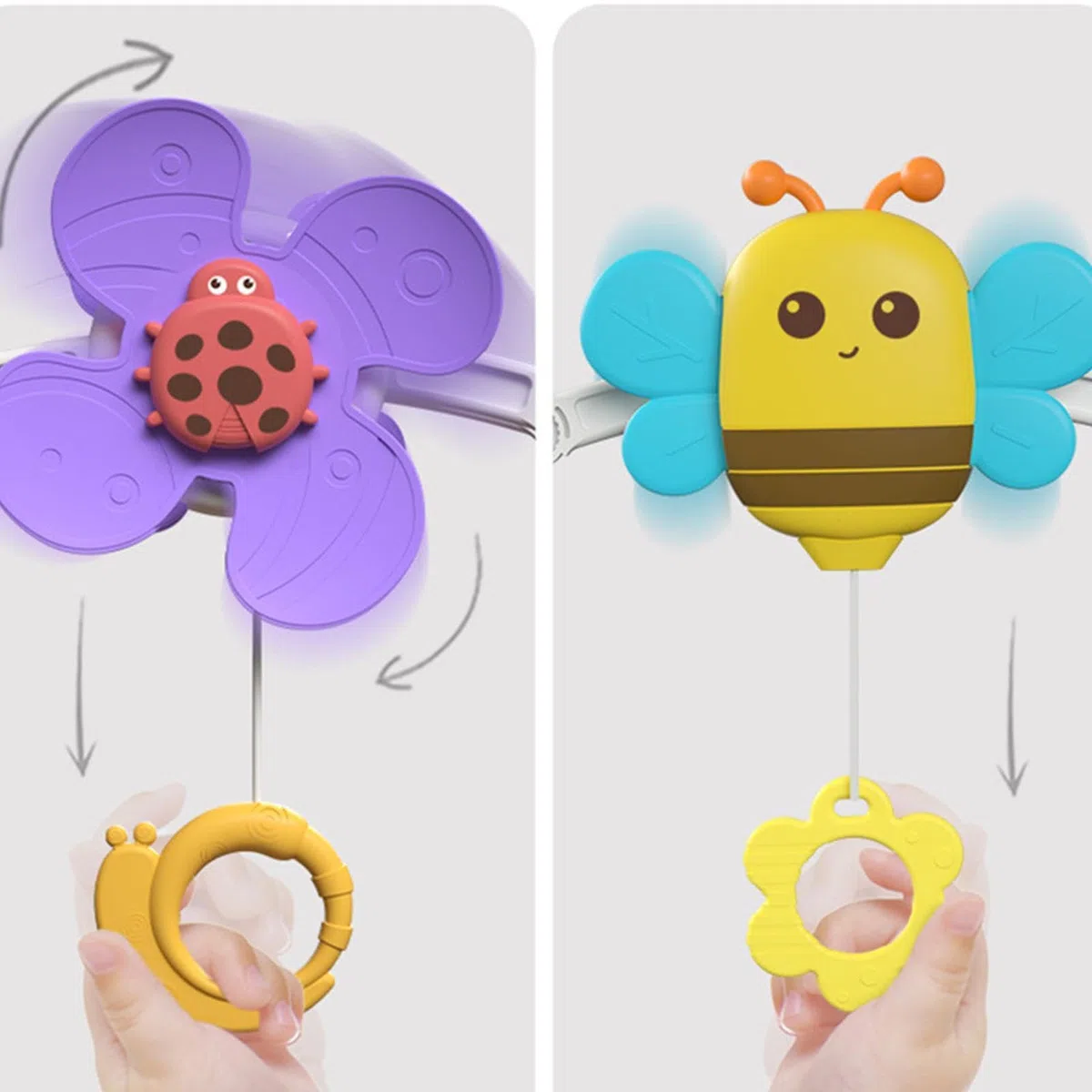 Generico attività Giocattolo – Pieghevole Regolabile Honeybee Stroll | Giocattolo Sensoriale da Passeggino, Seggiolino Auto e Carrozzina | Educativo Bambini